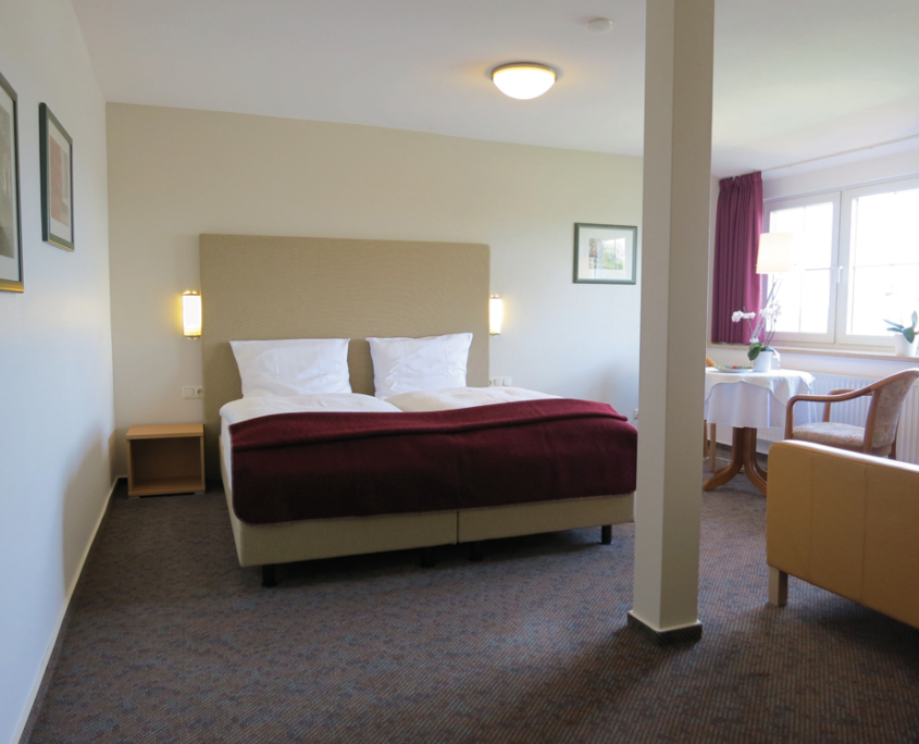 Zimmer Doppelzimmer Komfort Hotel Garni Seeblick Plön Ploen